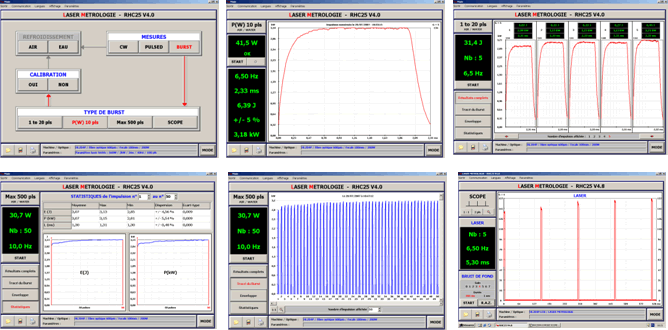 Logiciels RHC25 - RHC30